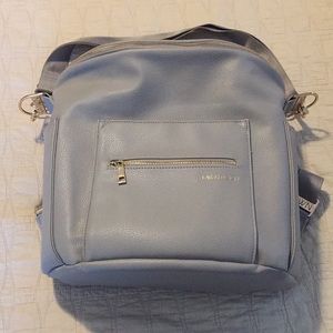 Original Fawn Design diaper bag in grey